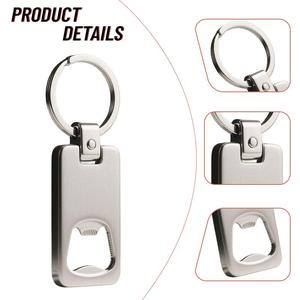 キーホルダー金属栓抜きカスタムロゴ耐久性亜鉛合金プロモーションキーリングギフト - Product Image 3