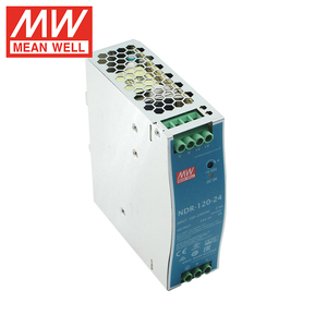 高效平均井NDR-120 120瓦交流至DC Din轨道电源PFC功能12V 24V 48v输出 - Product Image 6