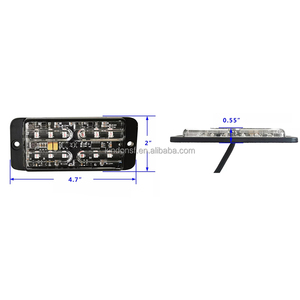 ECE R10 onayı ile çakarlı lamba 12 adet led acil durum aracı ışık - Product Image 1
