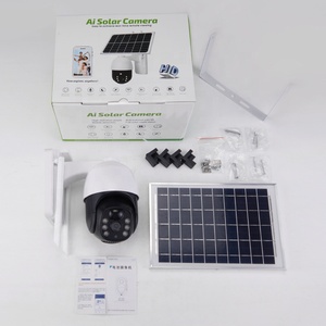 3MP Full HD Smart Human Detection IP66 Outdoor Security <strong>Camera</strong> <strong>IR</strong> Night Vision CCTV <strong>Camera</strong> Low Power Solar <strong>Camera</strong>