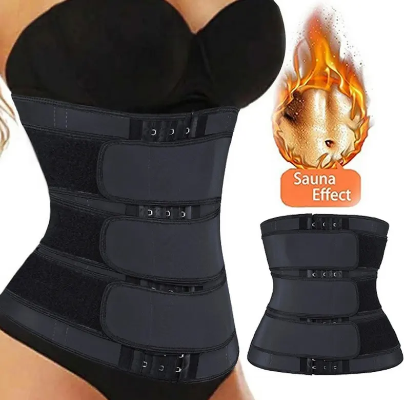 Vendita calda Ladies Waist Trainer corsetto cintura perdita di peso Tummy Trimmer Control Workout Body Shaper per le donne