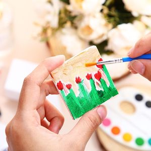 Quảng trường canvases Mini <span class=keywords><strong>Canvas</strong></span> bảng nghệ thuật kéo dài vải cho trẻ em <span class=keywords><strong>Canvas</strong></span> bảng cho bức tranh nghệ thuật với sơn - Product Image 4