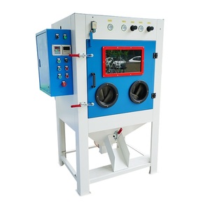 Tumble ตะกร้าทรายระเบิดเครื่องสำหรับชุดชิ้นส่วนขนาดเล็ก - Product Image 5