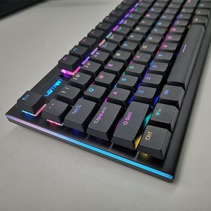 Teclado mecánico RGB para juegos y uso en la oficina retroiluminación Led impermeable Freenman 104 teclas escritorio OEM Gua con cable 100% 104 teclas - Product Image 4