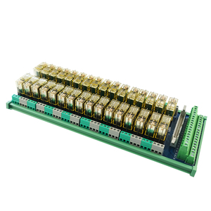Módulo de relé SDPT Hequan de 32 canales, 24VDC, 1NO, 1NC, relés electromagnéticos, tablero de control industrial de salida PLC - Product Image 1