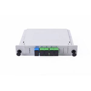 4ウェイスプリッターファイバー光LGXPLCスプリッター1X4SC/APCコネクター光PLCスプリッター - Product Image 1