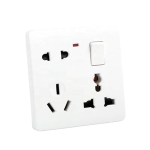 European Style Trade <strong>Switch</strong> <strong>Socket</strong> British Standard 146 Type Dual 13a <strong>Multi</strong> Three Hole <strong>With</strong> Usb Plug Universal Panel - Product Image 3