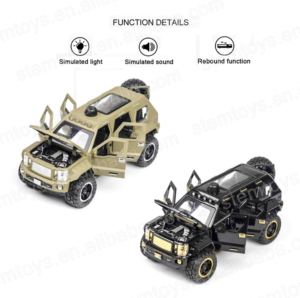 โมเดลรถโลหะอัลลอยด์1:24ขนาดเล็กแบบมีไฟและเสียงสำหรับเด็ก - Product Image 4