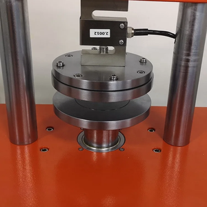 Máquina de prueba de compresión automática, probador de aplastamiento de papel ECT RCT, probador de aplastamiento de borde de compresión de anillo para cartón de tubo de papel
