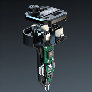 เครื่องเล่น MP3ในรถยนต์แบบไร้สายเครื่องส่งสัญญาณ FM 3.1A USB คู่ PD 25W - Product Image 5