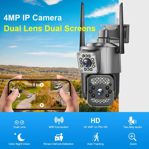 4MP Color Night Vision 2 Way Audio Motion Detection Wifi Connection Waterproof Network <strong>Camera</strong> - Product Image 5