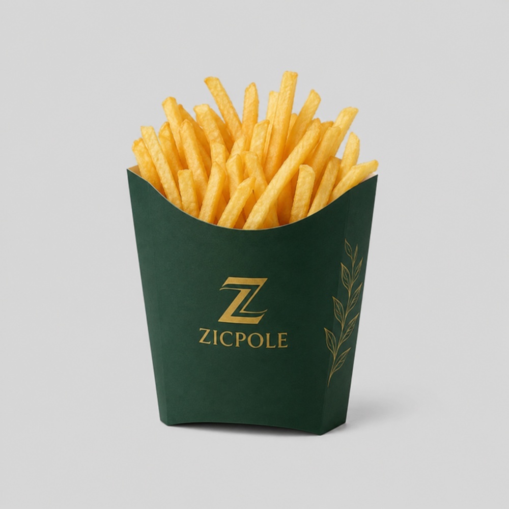 Caja para papas fritas