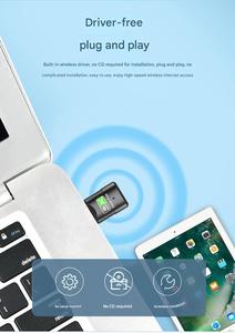 USB <strong>wireless</strong> <strong>network</strong> card receiver, driver-free, 5G dual-band 600M desktop <strong>computer</strong> wifi receiver and transmitter - Product Image 6