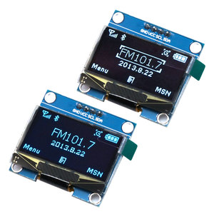 1,3 "OLED-Modul weiße und blaue Farbe 128 X64 1,3 Zoll OLED LCD LED-Anzeige modul Für Arduino 1,3" IIC Communicate