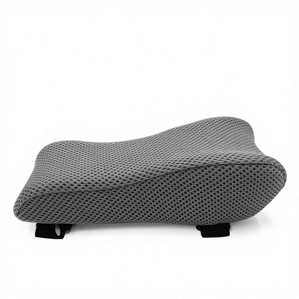 Coussin d'accoudoir - Grille grise - Pièce unique
