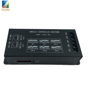 H807DMX 12V DMX512 Consola WS2811 TM1812 P943 P943S P9411 P9412 P9883 TM1804 TM1809 UCS1903 UCS1909 Controlador