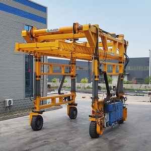 Thủy lực đa chức năng straddle tàu sân bay với bốn bánh thiết kế cho 20-40 feet container hậu cần bãi - Product Image 5