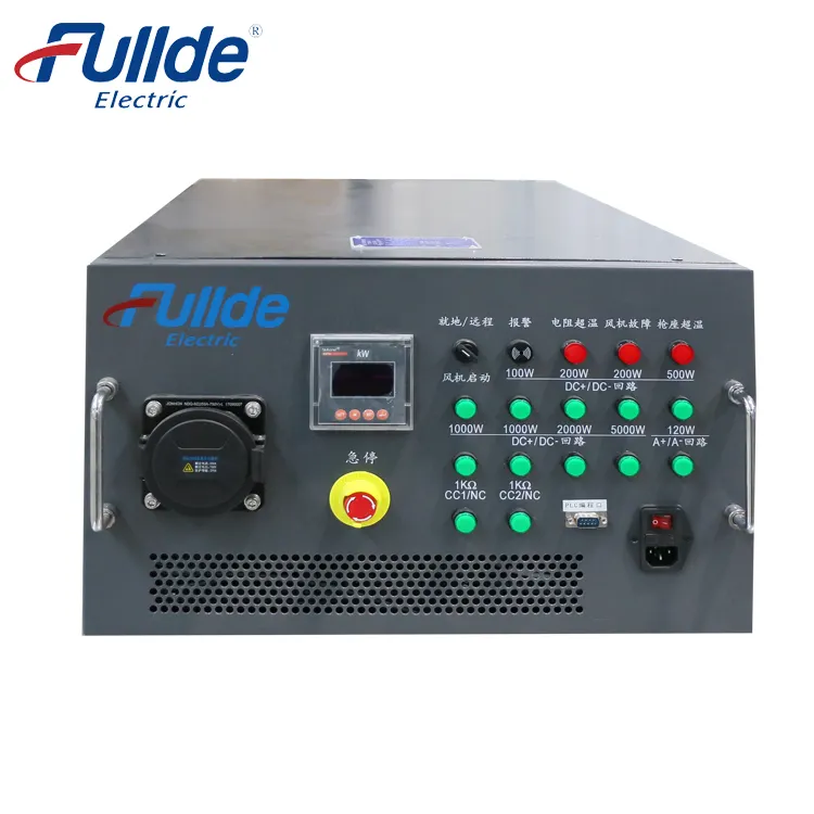 Fullde air cooling dummy Load resistive/Inductive DC load bank 12V