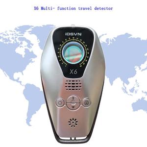 Localizador GPS X6, escáner de errores de señal, Detector de dispositivos de espionaje, detección de luz infrarroja, cámara oculta, alarma de vibración antirrobo - Product Image 1