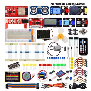 DIYmall ESP32 Entwicklung IoT Starter Kit ESP32 WiFi BT Lernsensor-Kit Remote Complete Edition für Arduino STEM Education