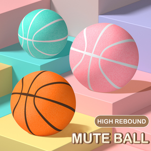 Thân Thiện Với Môi Trường PU Im Lặng Bóng Rổ Bóng Không Ồn Ồn Racket Gia Đình Trong Nhà Yên Tĩnh Đào Tạo Trẻ Em Im Lặng Bóng Rổ - Product Image 4