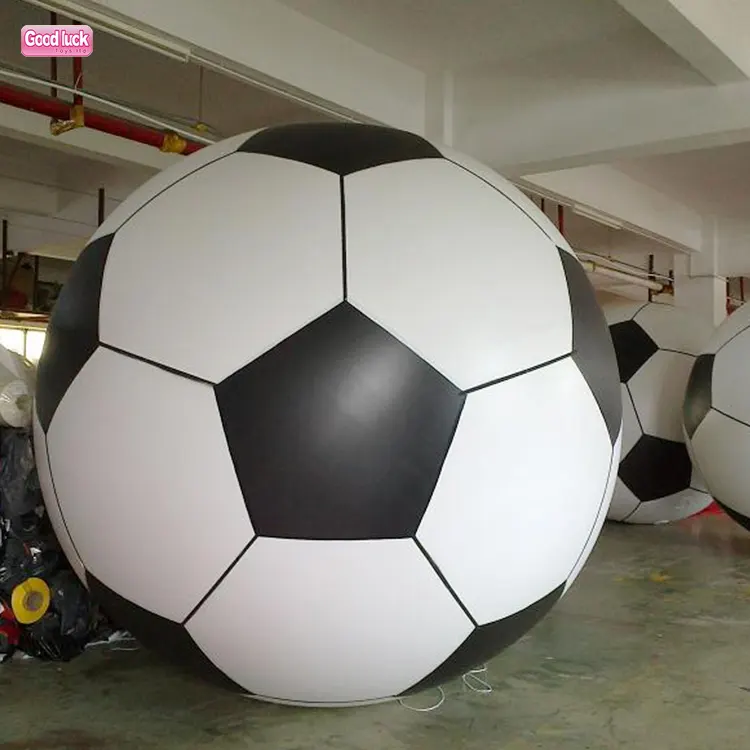 Giant Dim 2M inflatable PVC football Giant Inflatable Soccer Ball For Advertising beach ball
