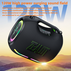 <strong>2025</strong> <strong>Multi</strong>-<strong>Functional</strong> Charger Blue Tooth <strong>Speaker</strong> 120W Power Sound Box Surround Outdoor Portable Wireless Music Subwoofer Audio - Product Image 5