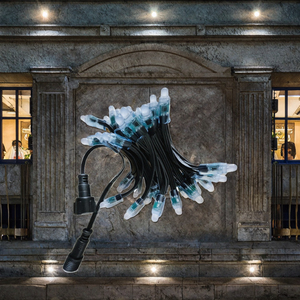 คุณภาพสูง IP68กันน้ำ12เซนติเมตรสี <span class=keywords><strong>RGB</strong></span> นำจุดไฟ DC 5V/12V 2811 xconnect โฆษณาคริสต์มาสแบบแอดเดรส - Product Image 3