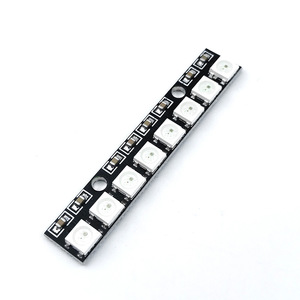 8-Bit WS2812 5050 RGB LED Eingebauter Voll farbtreiber Farblicht-Entwicklungs platine WS2812B - Product Image 3