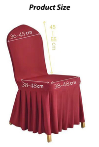 Màu đỏ trắng cao cấp Spandex Ghế Bìa cưới ghế bao gồm căng đàn hồi gấp ghế Mariage cho tiệc sự Kiện Đảng - Product Image 5