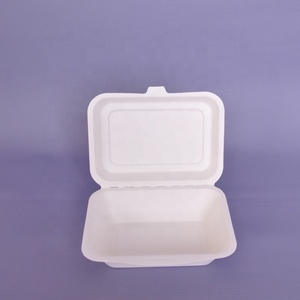 อุปกรณ์บนโต๊ะอาหารทำจากเยื่อชานอ้อยแบบย่อยสลายได้100% กล่องกระดาษ - Product Image 5