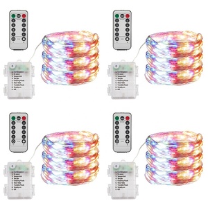 Holiday Lighting <strong>Led</strong> <strong>String</strong> <strong>Light</strong> 10 Meters <strong>With</strong> 100 <strong>Led</strong> Battery Copper Wire Fairy Christmas <strong>Lights</strong> <strong>with</strong> <strong>Remote</strong> <strong>Control</strong> - Product Image 3