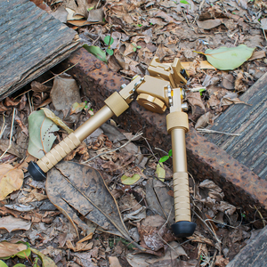 V8 360 Degrees Adjustable Precision QD <strong>Mount</strong> <strong>Bipod</strong> Aluminum Alloy Hunting Scope Bracket Tactical Tripod Accessories - Product Image 5