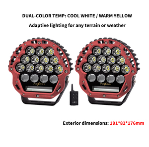 Ferei ไฟขับ LED IPX8 56000Lm กันน้ำ, ไฟสปอตไลท์สำหรับรถออฟโรดอุปกรณ์ตัดสายอเนกประสงค์ - Product Image 3