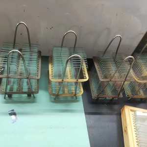 Hóa chất phòng thí nghiệm nhà cung cấp 5pcs thiết lập y sinh học nghiên cứu chuẩn bị Slide ba loại vi khuẩn smear Slide cây các loại Slide Kit - Product Image 2