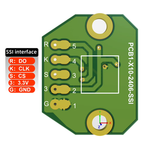 14bit I2C/SSI Hochpräzises berührungs loses magnetisches Servomotor-Encoder modul MT6701 Differential Hall Angle Sensing Measurement - Product Image 4