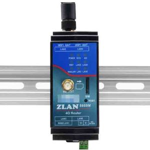 Enrutador inalámbrico 4G de grado industrial ZLAN9809M CAT1 Módulo de red móvil estable multipuerto Redes de comunicación ferroviaria - Product Image 2