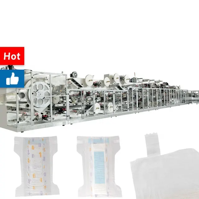Machine Equipment For The Production Of Baby Diapers