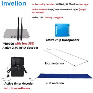 2.4GHz rfid active tag moto transponder chip rfid decoder timing attivo per MTB race/ski sistema di cronometraggio - Product Image 2