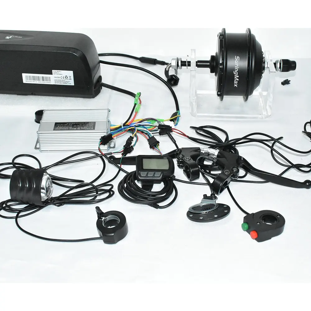 Kit de conversión de bicicleta de ciudad eléctrica de bicicleta ligera 36V 250W rueda e bike kit 350W Kit de bicicleta de carretera