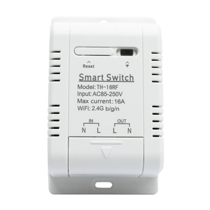 F0201 Temperatur messgerät <span class=keywords><strong>Wifi</strong></span> EWeLink TH16 Schalter mit Automatisierung skit Alexa Echo Sprach sensor kabel Smart Home - Product Image 1