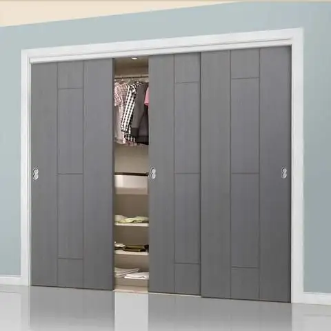 Directo de fábrica personalizado puertas de los niños modernos muebles de madera deslizante cómoda armario Walk in Closet Dormitorio Gabinete