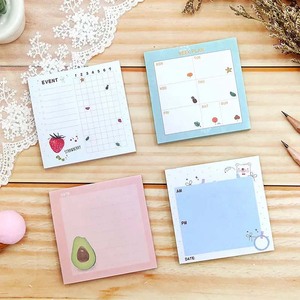 Tarjeta de respaldo plegable de cubo troquelado personalizado, notas adhesivas de diferentes formas, función de hojas sueltas, Bloc de notas Post-IT, notas adhesivas - Product Image 6