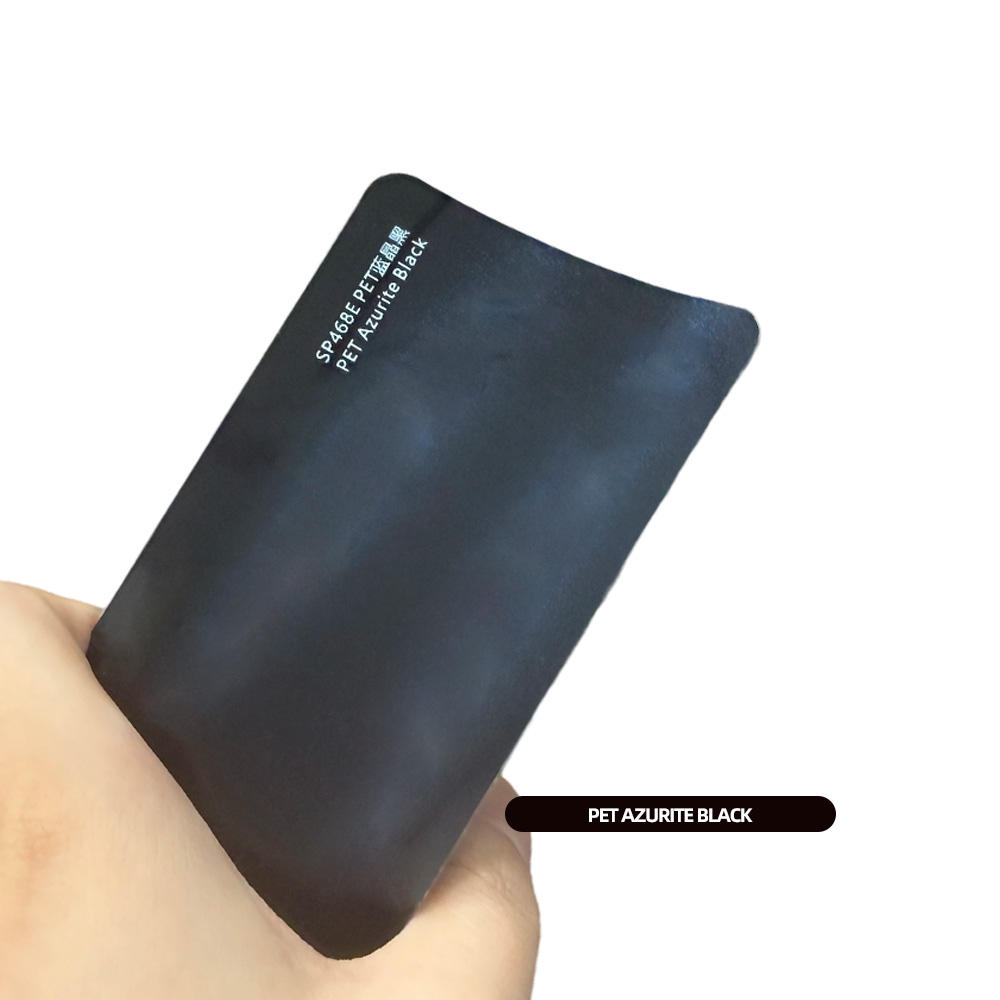 PET Aquamarine Black