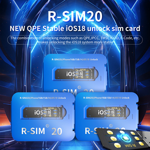 R-SIM 20新しいQPE安定IOS18ロック解除SIMカードiphone IOS 7-16 PRO MAXはEコードTMSI IPCC ICCID QPEモードをサポート - Product Image 2
