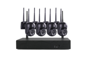 Kit de cámara de seguridad WiFi inteligente, visión nocturna, detección de movimiento, sistema de CCTV inalámbrico en tiempo Real para monitoreo del hogar, datos en la nube, IP - Product Image 4