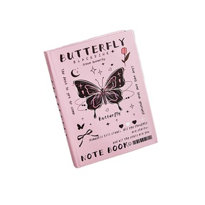 Creative high-value dream butterfly pocket <strong>book</strong> students portable carry mini a7 notebook - Product Image 1