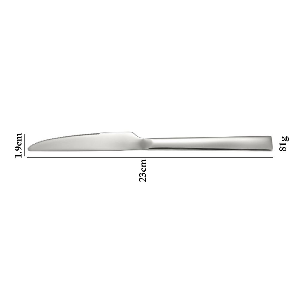 Couteau de table en argent
