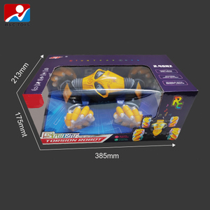 2.4G jest kontrolü torsiyon robot araç oyuncaklar ile ışık ve müzik büküm rc dublör araba oyuncak - Product Image 6
