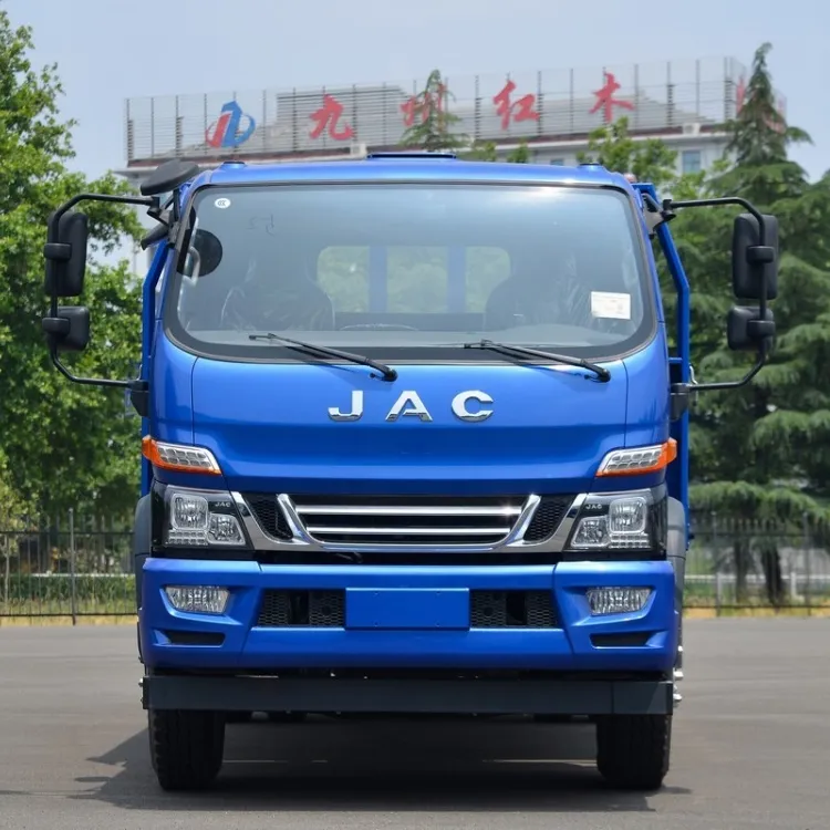 Camión volquete chino al por mayor JAC Junling G 137hp 4X2 Cargo Trucks remolque usado a la venta JAC car